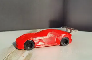 Low-Poly Aston Martin Vulcan