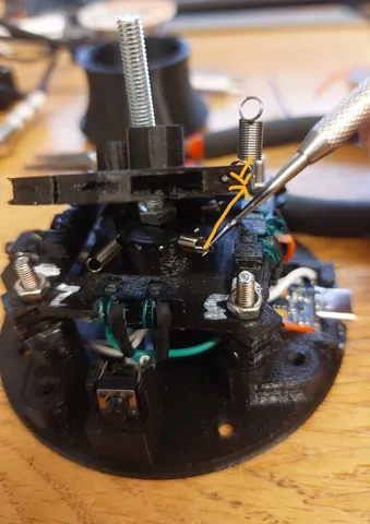 CAD mouse / Spacemouse using Hall Effect Sensors by John Crombie ...