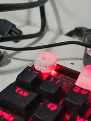 Filament spool keycap