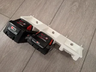 Milwaukee M18 Battery Holder for DDD Wall Control System