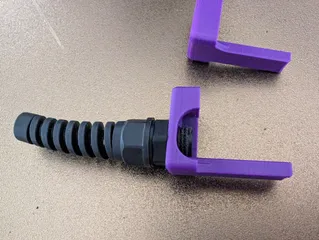 Voron Trident PG7 Gantry adapter with cable slot