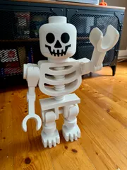 Mega Brick Skeleton (10:1 scale)