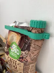Coffe clip with BIG lid