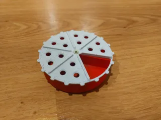 "The Cheese Wheel" - Rodent Food Toy