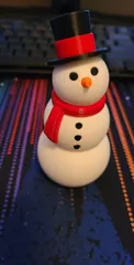 Articulated Snowman Fidget