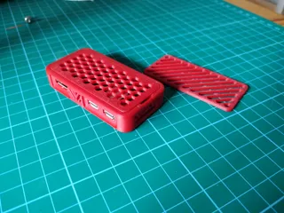 Raspberry Pi Zero case/Zero W case/Zero 2 W case (2h print)