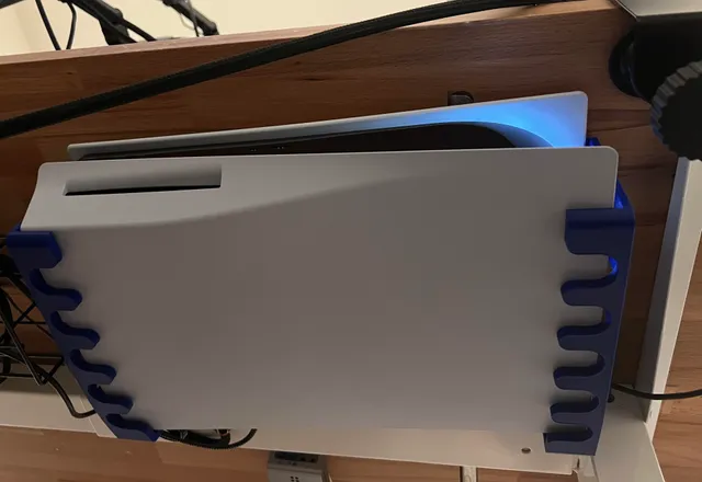 PS5 Under Desk Mount (Disc Version). by SebomasteR | Download free STL ...