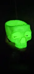 Realistic Skull Candy Bowl | Halloween Skull Decoration