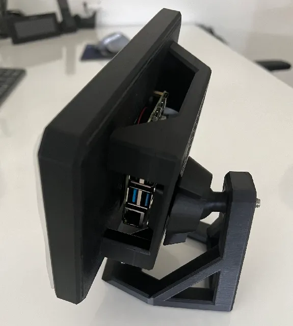 Make of Original Prusa Enlosure (OPE) - Raspberry Pi Mount with 7 ...