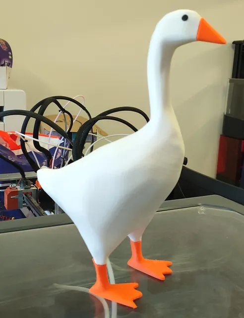 Make of Goose from Untitled Goose Game by CobraCrafts | Download free