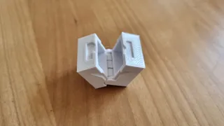 Hinged Calibration Cube