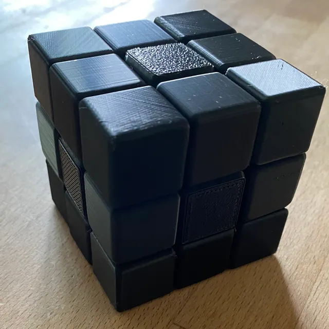 Make Of 100 3d Printed Rubik S Cube By Henrik Sachse Download Free