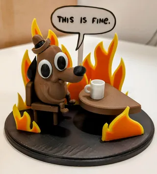 Free STL file This is Fine Dog Remix 🐕・Design to download and 3D  print・Cults