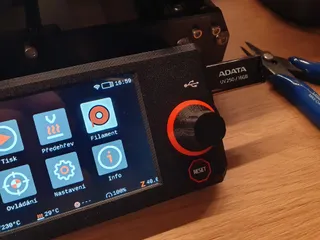 Prusa MK4 / XL xLCD Knob Beauty Ring