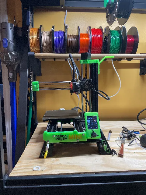 Make of Prusa mini Base lowered by Yetisnack | Download free STL model ...