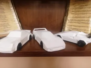 Low Poly Lamborghini Countach