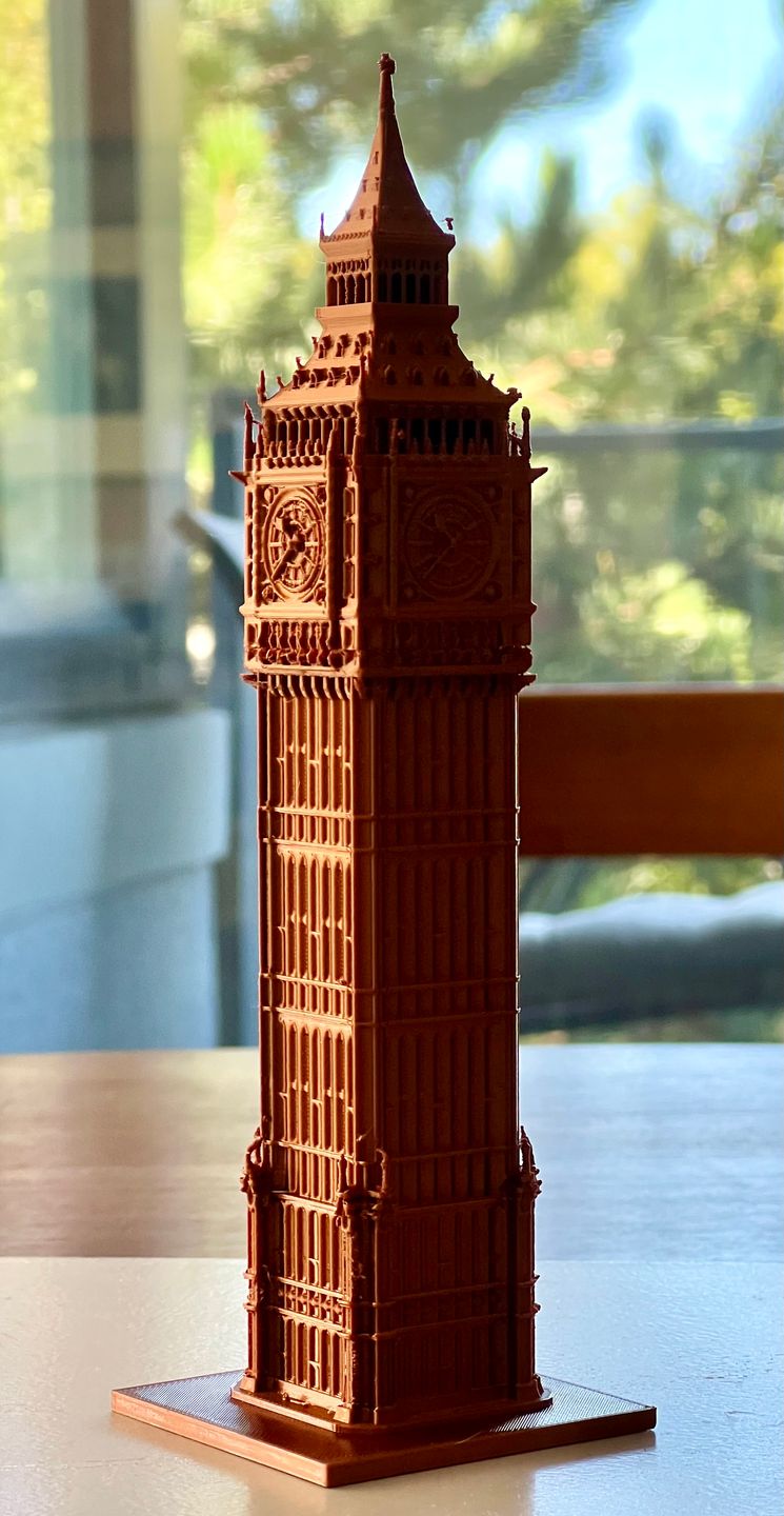 Londra Elizabeth Kulesi Dekoru 15 cm