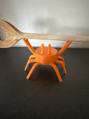 Crab spoon rest by Adam | Download free STL model | Printables.com