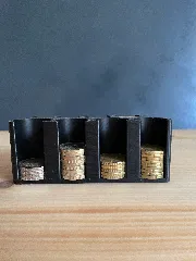 Euro coin organizer