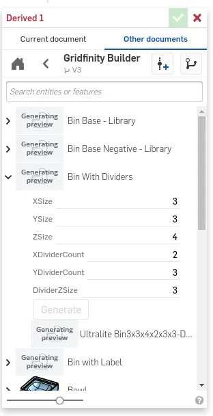 Gridfinity Builder (Onshape Configurations) by Chui.Vanfleet | Download ...