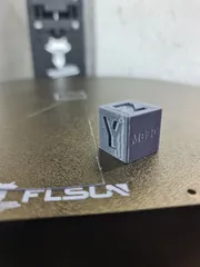 XYZ Calibration Cube- Test cubo