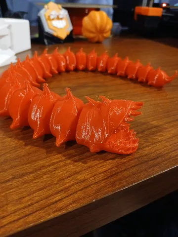 Purple Worm Articulated by MZ4250 | Download free STL model ...