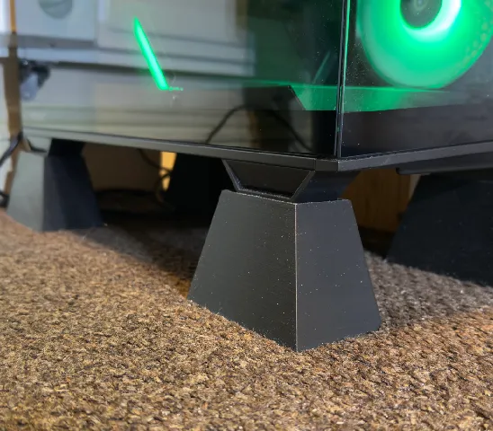 PC Riser Feet by CorncobMcFluffinStuff | Download free STL model ...