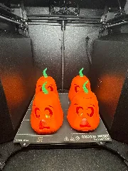 Ghost Pumpkin with Tealight