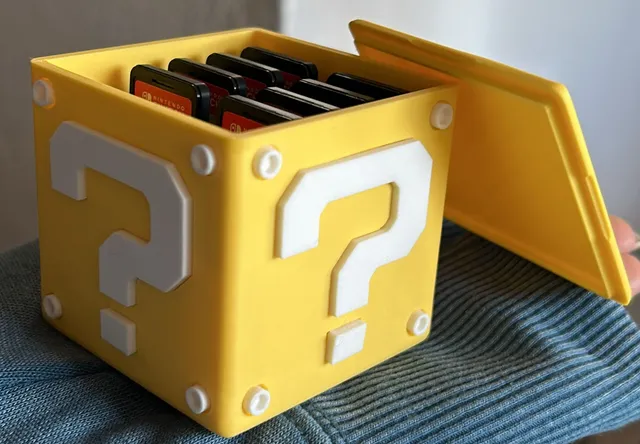 Make of Super Mario Question Block for Nintendo Switch by ortegasam ...