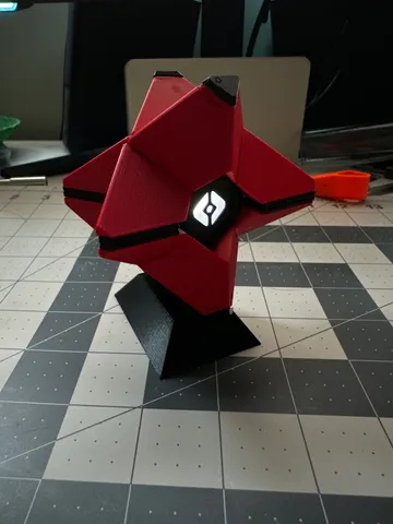 Full detailed Destiny Ghost model, led illuminated by ...
