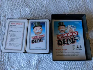 Monopoly Deal Card Game Box