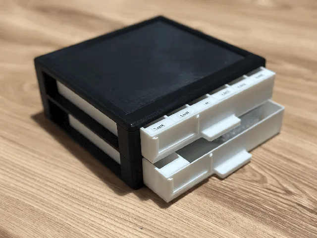 Stackable, Modular Screw Box / Organizer by Levytek | Download free STL ...