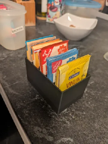 Kitchen Packet Organizer by w00h | Download free STL model | Printables.com