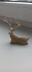 Laying Christmas Deer