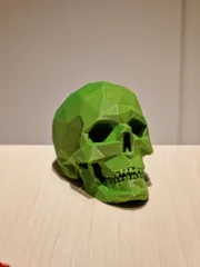 Low Poly Skull