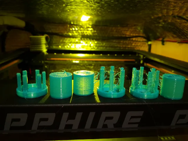 Make of Retraction test / Stringing Test by HVRK_ | Download free STL ...