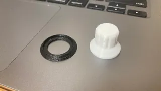 Prusa MK4 / XL xLCD Knob Beauty Ring