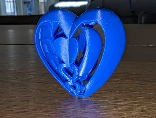 Heart Strings ~ A 3D Printer stress test