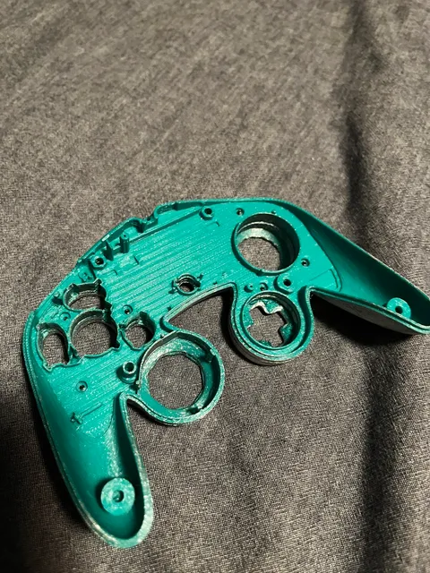 Make of FDM Gamecube controller top shell by Dorky doofs | Download ...