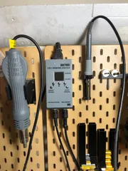 8878D Soldering station IKEA Skadis holder