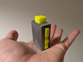 Bistable fidget button