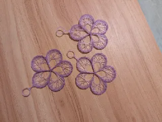 5 Leaf String Art Hanger