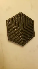 Geometric Coasters w/Bottom