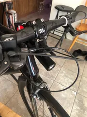 Improved bicycle headlamp stem-mount