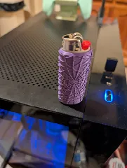 Bic Lighter case Spider Web
