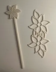 Flowers Slide Hair Clip