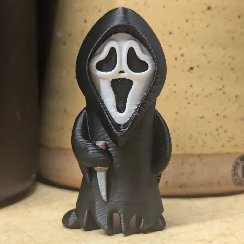 Mini Ghostface - Scream by Wekster | Download free STL model ...