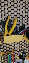Pen, Pencil, Markers, Stuff Holder for Honeycomb Storage Wall