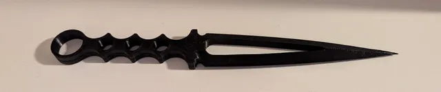 Make of Skeletonized Dagger by Sparr Risher | Download free STL model ...
