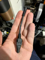 Strain Relief Shroud for ADA 369 DC Jack